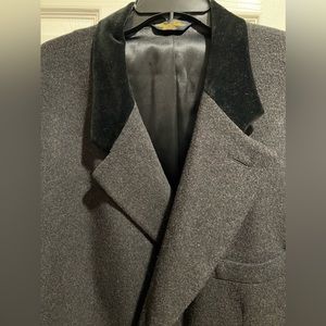 Men’s Brooks Brothers Worsted Wool Coat - Size XL